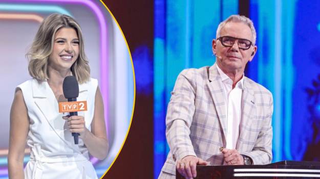 „Jaka to melodia” z prowadzącą z „Koła fortuny”...